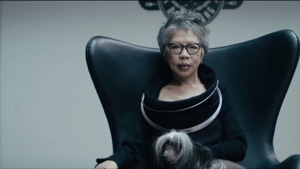 Lee Lin Chin in the Australia Day lamb ad.