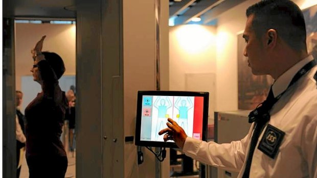 Melbourne Airport has started using body scanners for security at its international terminal.