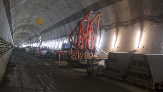 The Legacy Way tunnel, which is 65 per cent complete, is the last of former lord mayor Campbell Newman's TransApex projects now the East-West Link tunnel, between Toowong and Dutton Park, is off the agenda.