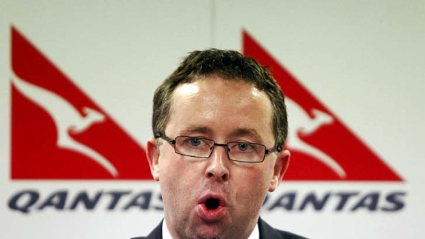 The grounding of the Qantas fleet was positive for the airline's brand, according to CEO Alan Joyce.