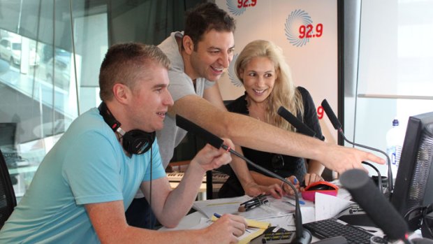 92.9's breakfast team trio are all set to leave the Perth station.