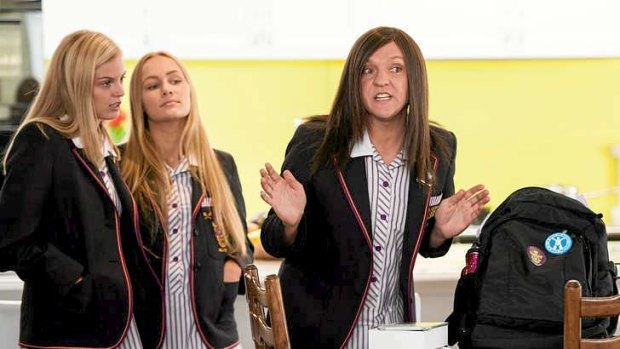 Chris Lilley has described Ja'mie as ''completely self-absorbed, out of control and outrageous''.