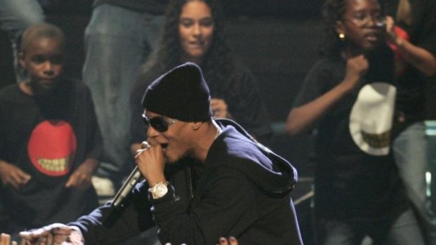 T.I. performs during the 2006 MTV Video Music Awards in New York.