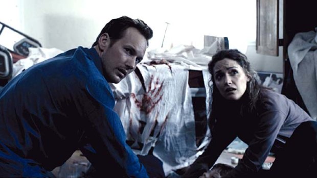 Sensing a presence ... Patrick Wilson and Rose Byrne play a couple experiencing terrifying and unexplained disturbances at home.