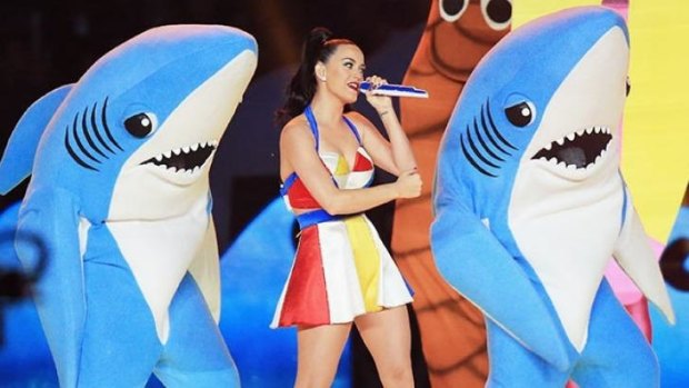 Katy Perry's dancing sharks get plenty of attention after their Super Bowl performance.