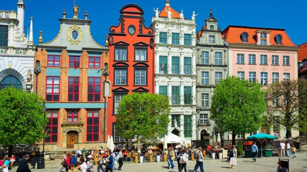 Long Market Square, Gdansk.