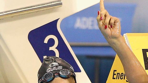 Stephanie Rice of Australia has swum the fastest time of the year in the 200 metres individual medley.