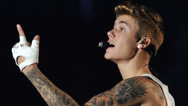 To retire or not to retire: Justin Bieber contemplates his future following his Australian tour in December 2013.