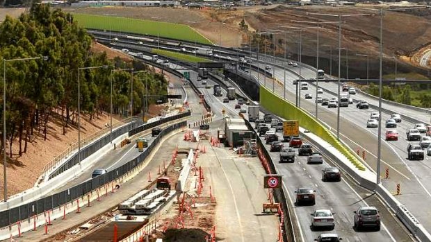 The ring road  will be closed west-bound from Sydney Road, Campbellfield, to Pascoe Vale Road, Glenroy.