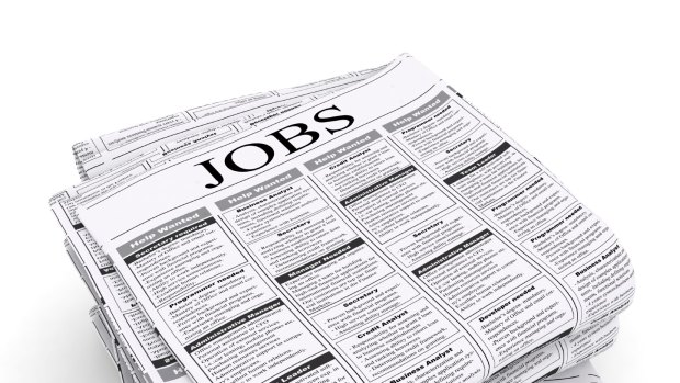 advertisements in newspapers for jobs