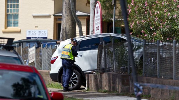 "None of us are really looking to punish anyone for this at all": Scenes from the accident at Carlingford Public School.