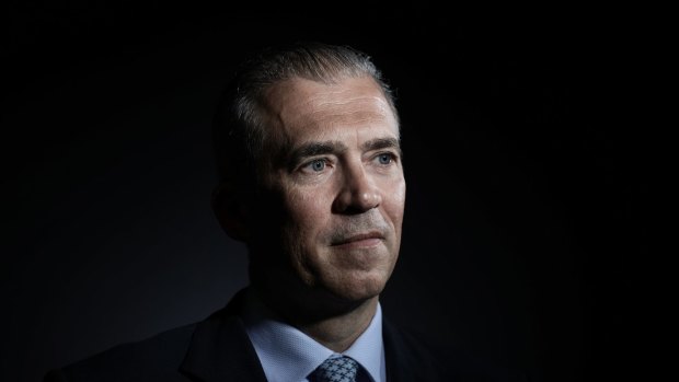 Andreas Utermann, chief executive officer and global chief investment officer at Allianz Global Investors AG, poses for a photograph following a Bloomberg Television interview in London, U.K., on Wednesday, May 3, 2017. Active management's value proposition needs rethinking, Utermann said during the interview. Photographer: Simon Dawson/Bloomberg