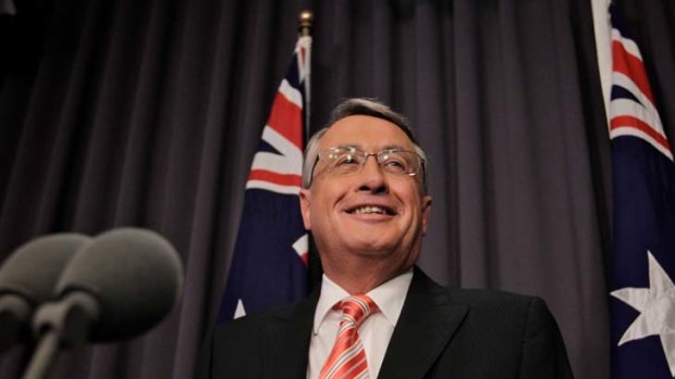 "We're in an island of growth in the middle of global uncertainty" ... Wayne Swan isn't concerned by the global economic outlook.