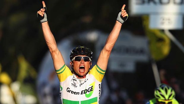 Simon Gerrans of Orica-GreenEDGE is one of a record 12 Australian riders lining up for the Tour de France.