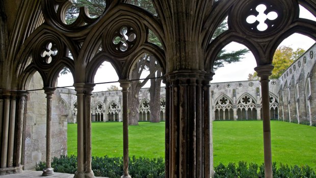 Home not only to the world's oldest working clock, but also the document that changed history: Inside the grounds of Salisbury Cathedral.