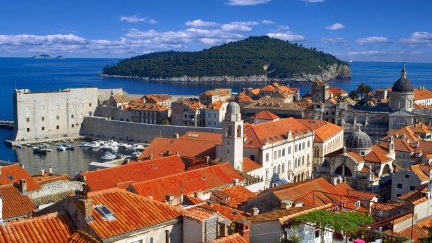 The old walled city of Dubrovnik in Croatia is a top tourist destination.