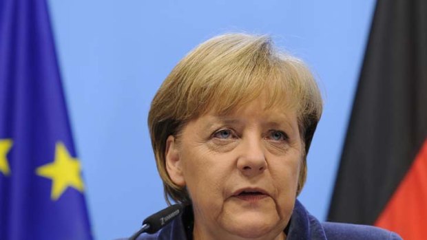 "We have a historical obligation" ... German Chancellor, Angela Merkel.