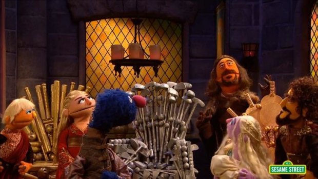 Who will take the Iron Throne in <i>Sesame Street's Game of Thrones</i> parody?