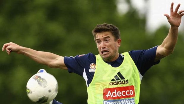 Victory are anxiously awaiting test results for the injured Harry Kewell.