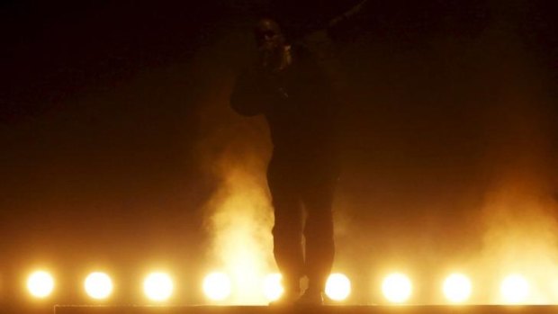 Kanye West performs <i>All Day</i> at the 2015 Billboard Music Awards in Las Vegas.
