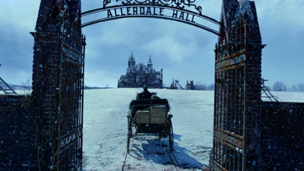 Allerdale Hall in Crimson Peak: