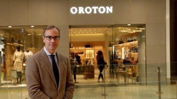 Oroton Group CEO Mark Newman.