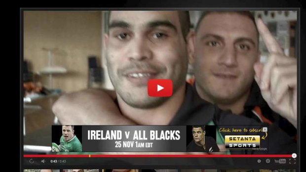 The NRL is committed to boosting membership numbers, as evidenced by its new "selfie" campaign which includes the game's stars playing pranks on each other. But the joke was on the league when this clip doubled as an advertisement for the 15-man game on the NRL website.