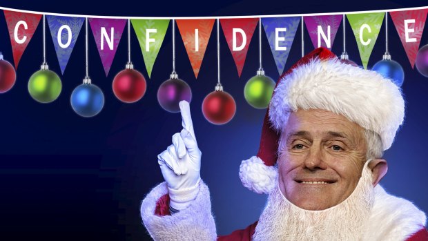 All Malcolm Turnbulls Christmases have come at once. 