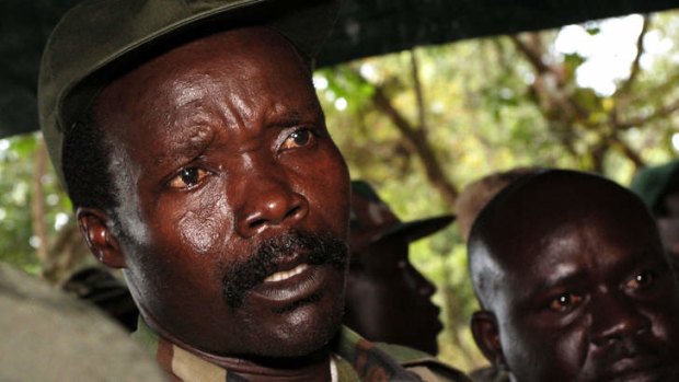 'Handed a new lease on life': the accused war criminal Joseph Kony shown in a file photo taken in 2006.