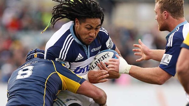 Ma'a Nonu is leaving the Blues for the Highlanders.