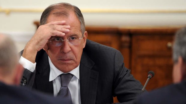 Russia's Foreign Minister Sergei Lavrov ... preparing to discuss on Thursday a Russian plan to collect and destroy Syrian chemical weapons with US Secretary of State John Kerry.