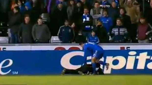The moment: Eden Hazard's kick.