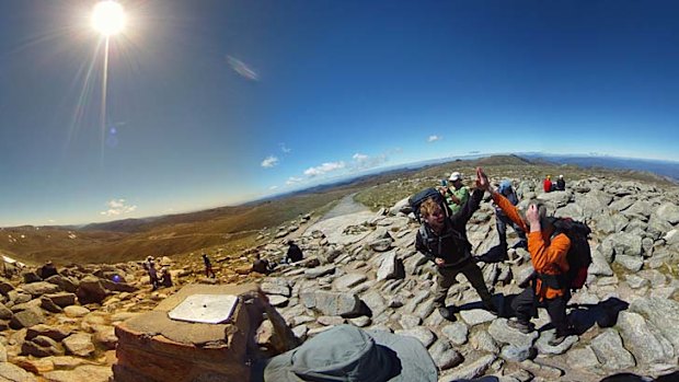 Top of Mt Kosciuszko.