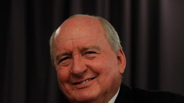 Alan Jones - all smiles after another ratings triumph
