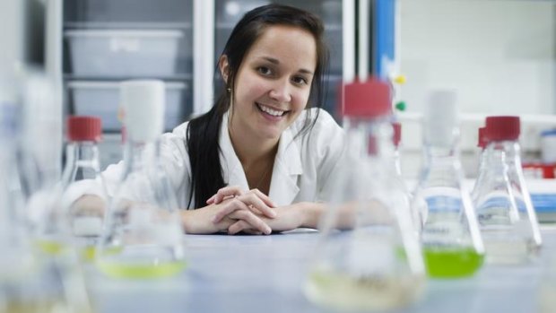 CSIRO scientist Francesca Gissi. Just 12 per cent of senior specialists are women.