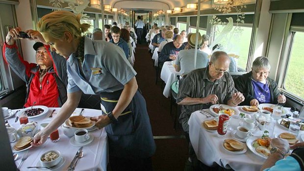 Breakfast on the Canadian.