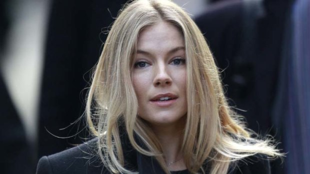 "The fact they had cameras in their hands made that legal" ... Actress Sienna Miller after saying that at 21 she would often find herself running down dark streets at midnight with 10men chasing her.