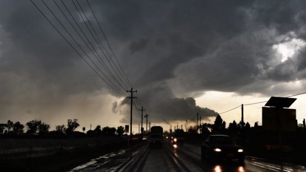 Severe storms near Riverstone.