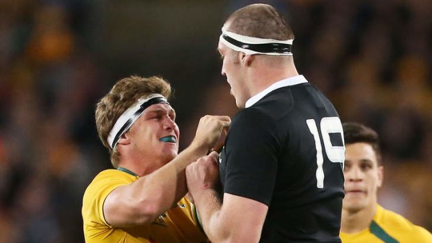 Michael Hooper is ready to mix it with the All Blacks again.