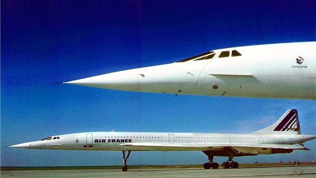 Today the Concorde, looking tiny next to most of its modern cousins, survives only as a museum exhibit.