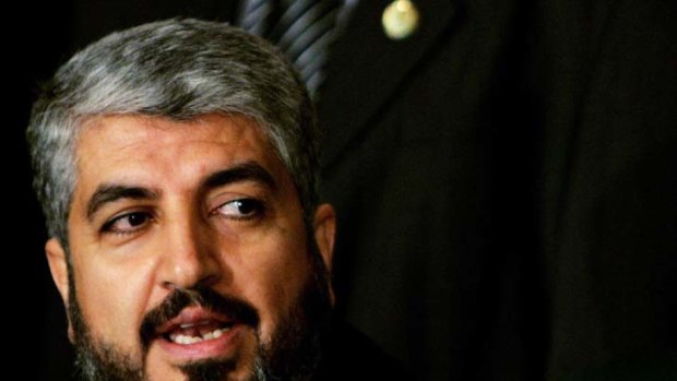 Senior Hamas leader Khaled Meshaal.