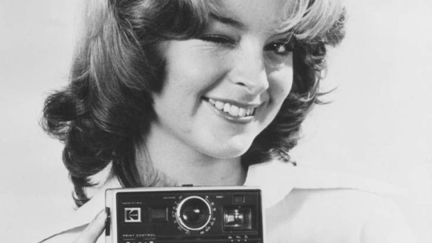 Those were the good days... an advertisement for the Kodak instant camera in 1977.