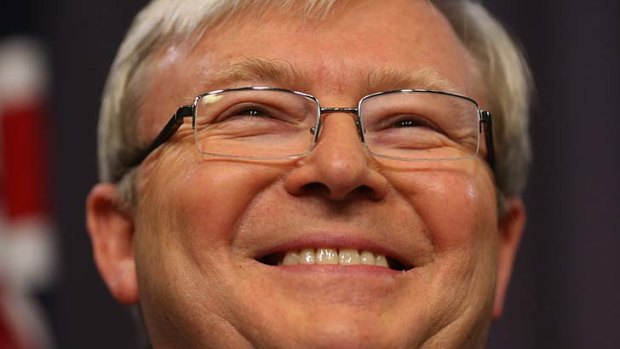 Kevin Rudd the Great Campaigner.
