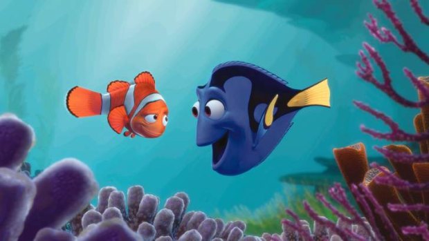 Ellen DeGeneres will reprise her animated character Dory, right, for the <i>Finding Nemo</i> sequel, <i>Finding Dory</i>.