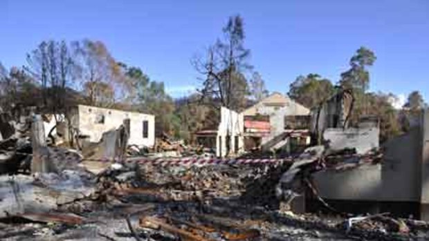 Police have confirmed the fire that devastated Marysville in Victoria was deliberately lit.
