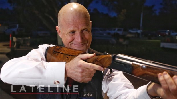 Senator David Leyonhjelm has pushed hard to allow the sale of the Adler 8-shell shotgun.