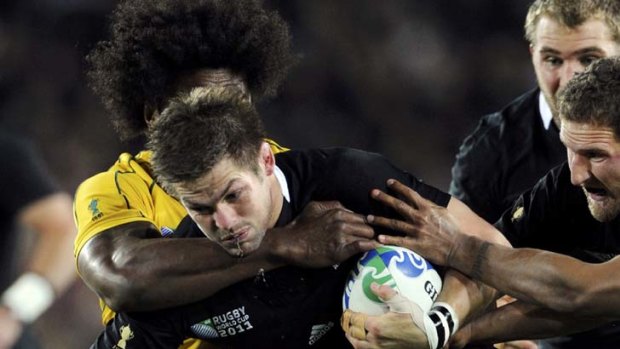 On track ... All Blacks captain Richie McCaw is likely to miss four or five of the Crusaders' regular Super Rugby games.