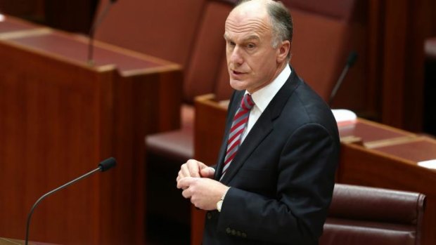 Senator Eric Abetz says studies have drawn a link between abortion and breast cancer.