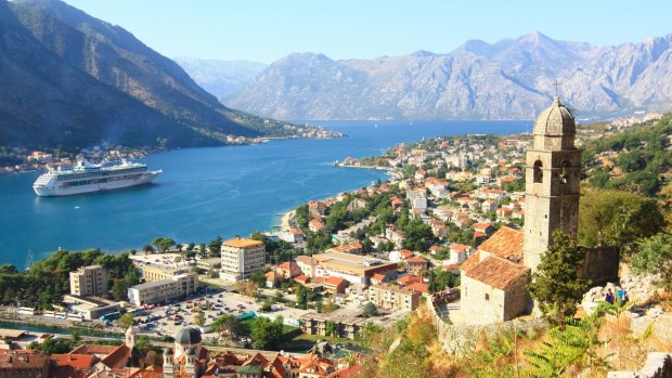 Kotor Bay, Montenegro.