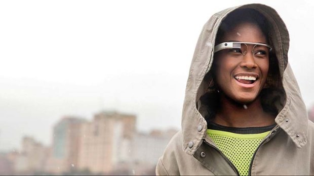 Google Glass: A new app lets users take a photo by winking.